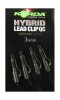 Клипсове Korda Hybrid Lead Clips QC 8 бр.