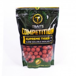 Протеинови топчета T-BAITS SUPREME TIGER 20mm, 1kg Протеинови топчета T-BAITS SUPREME TIGER 20mm, 1kg