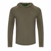 Слънцезащитна блуза Korda UPF Hooded Top Dark Khaki | CARPMOJO.com