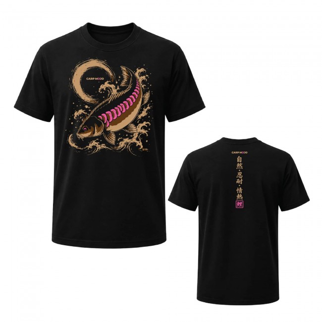 Тениска CARP MOJO JAPANESE KOI PINK | CARPMOJO.com