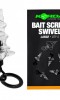 Винт за стръв с вирбел KORDA Micro Ring Swivel Bait Screw Large 5бр.