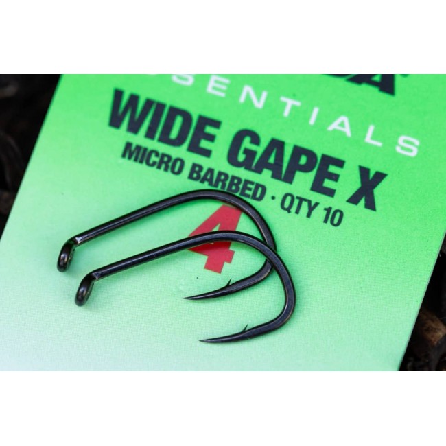 Куки KORDA Essentials Wide Gape X 10бр. | CARPMOJO.com