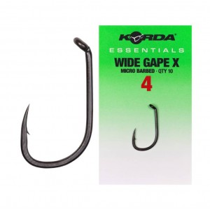 Куки KORDA Essentials Wide Gape X 10бр. Куки KORDA Essentials Wide Gape X 10бр.