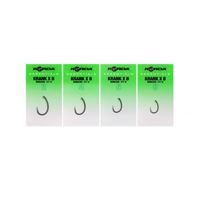 Куки KORDA Essentials Krank X 10бр. | CARPMOJO.com