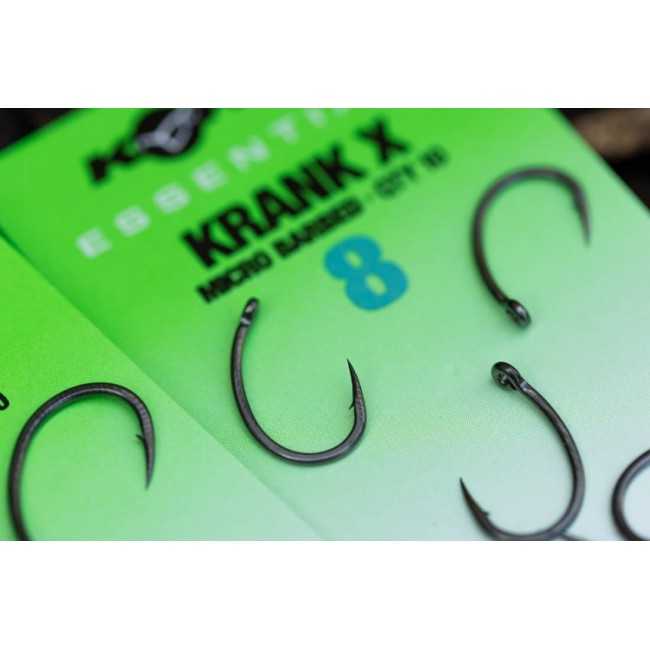 Куки KORDA Essentials Krank X 10бр. | CARPMOJO.com