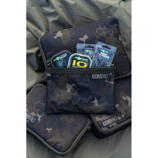 Комплект органайзери KORDA Compac Wallets Set of 3 Dark Kamo | CARPMOJO.com