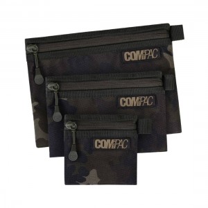 Комплект органайзери KORDA Compac Wallets Set of 3 Dark Kamo