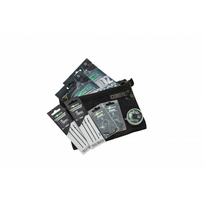 Комплект органайзери KORDA Compac Wallets Set of 3 Dark Kamo | CARPMOJO.com