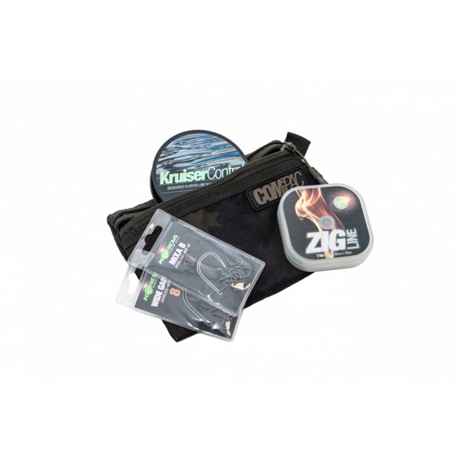 Комплект органайзери KORDA Compac Wallets Set of 3 Dark Kamo | CARPMOJO.com