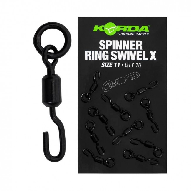 Вирбел за Ronnie rig KORDA Spinner Ring Swivel X Size 11 | CARPMOJO.com Вирбел за Ronnie rig KORDA Spinner Ring Swivel X Size 11 | CARPMOJO.com