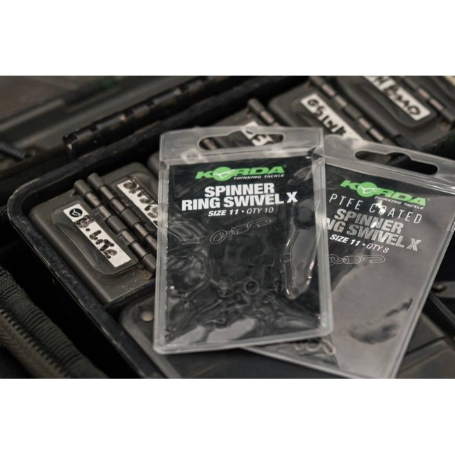 Вирбел за Ronnie rig KORDA Spinner Ring Swivel X Size 11 | CARPMOJO.com Вирбел за Ronnie rig KORDA Spinner Ring Swivel X Size 11 | CARPMOJO.com
