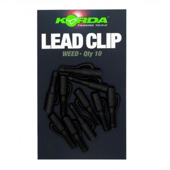 Клипсове KORDA Lead Clip Weedy Green 10бр.