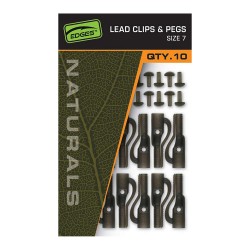 Клипс за олово FOX EDGES Naturals Lead Clips and Pegs Size 7