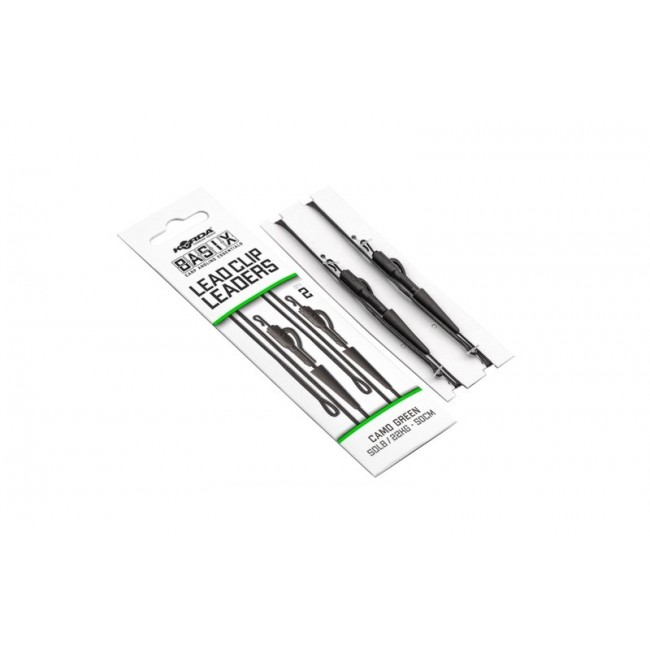Готови монтажи KORDA Basix Lead Clip Leaders 2бр. | CARPMOJO.com