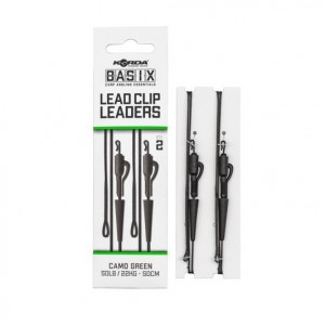 Готови монтажи KORDA Basix Lead Clip Leaders 2бр.