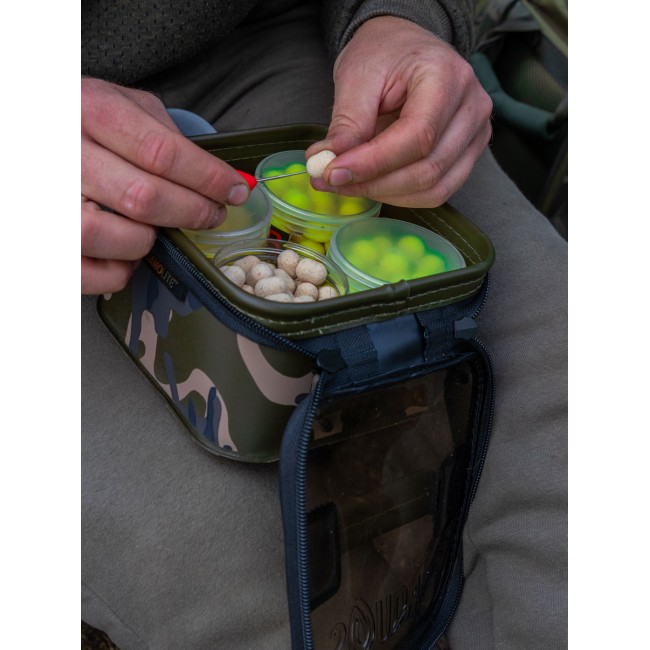Кутия за аксесоари FOX AQUOS Camo Bait Storage Large | CARPMOJO.com