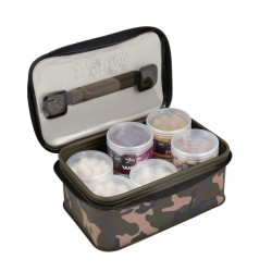 Кутия за аксесоари FOX AQUOS Camo Bait Storage Large