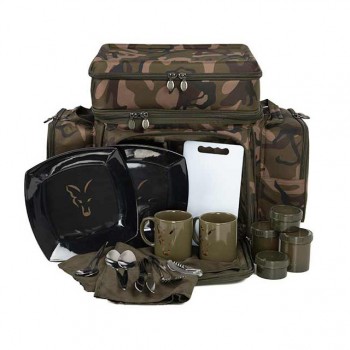 Хладилна чанта с аксесоари за хранене FOX Camolite 2 Person Session Cooler/Food Bag