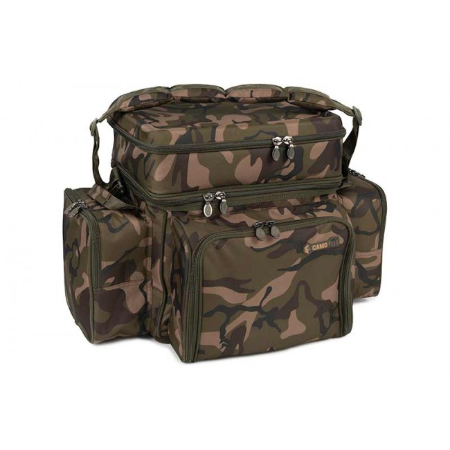 Хладилна чанта с аксесоари за хранене FOX Camolite 2 Person Session Cooler/Food Bag | CARPMOJO.com