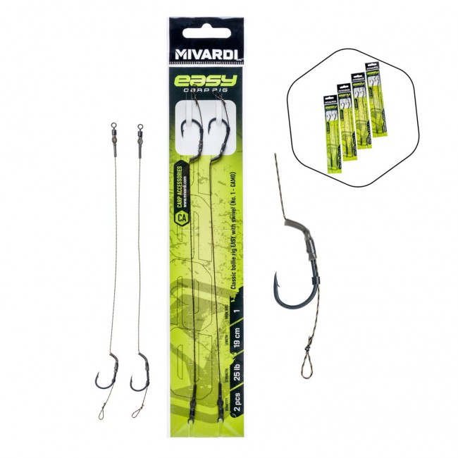 Готови монтажи MIVARDI Classic boilie rig 2бр. | CARPMOJO.com