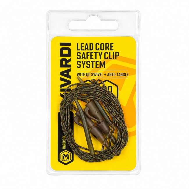 Готови монтажи MIVARDI Lead core safety clip system 2бр. | CARPMOJO.com