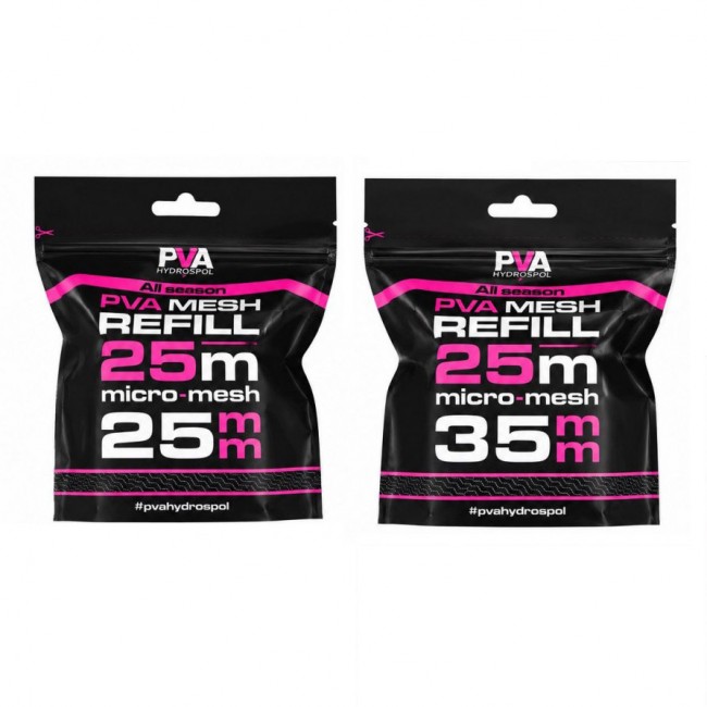 Резервна ПВА мрежа PVA HYDROSPOL Mesh Refill 25m | CARPMOJO.com