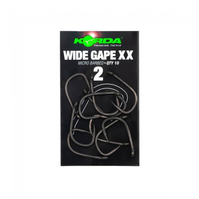 Куки KORDA WIDE GAPE XX 10бр. | CARPMOJO.com