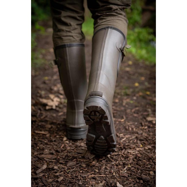 Ботуши с неопрен FOX Neoprene Lined Camo/Khaki Wellies | CARPMOJO.com