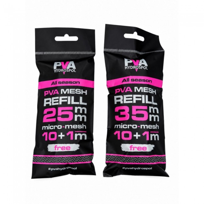 Резервна ПВА мрежа PVA HYDROSPOL Mesh Refill 11m | CARPMOJO.com