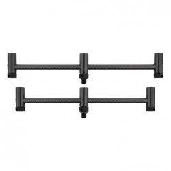 Бъзбар FOX Black Label Carbon Adjustable 3 Rod Buzz bars (220mm - 250mm)