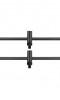 Бъзбар FOX Black Label Carbon Adjustable 3 Rod Buzz bars (220mm - 250mm)