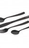 Прибори за хранене FOX Cookware Black Stainless Cutlery Set