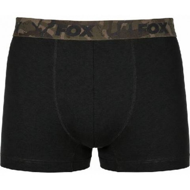 Боксерки FOX Boxer Shorts Khaki/Black 2бр. в комплект | CARPMOJO.com