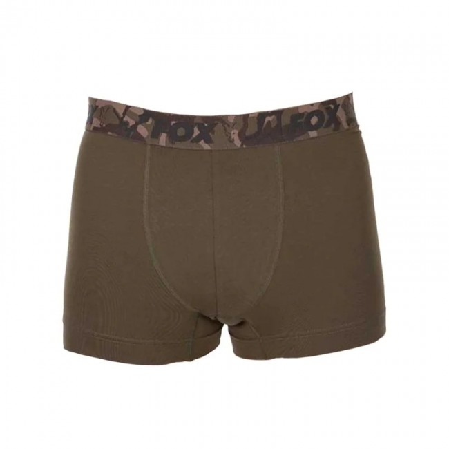 Боксерки FOX Boxer Shorts Khaki/Black 2бр. в комплект | CARPMOJO.com