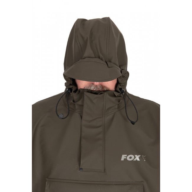 Дъждобран FOX Khaki Poncho Uni-size | CARPMOJO.com