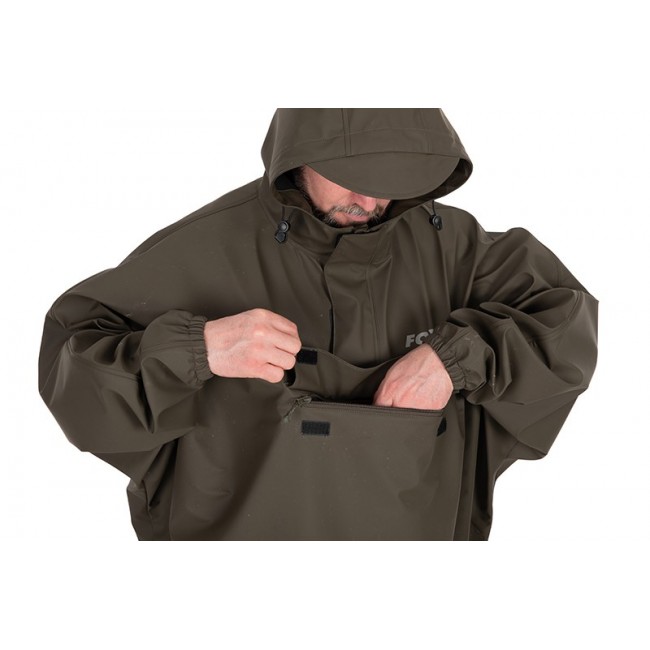 Дъждобран FOX Khaki Poncho Uni-size | CARPMOJO.com