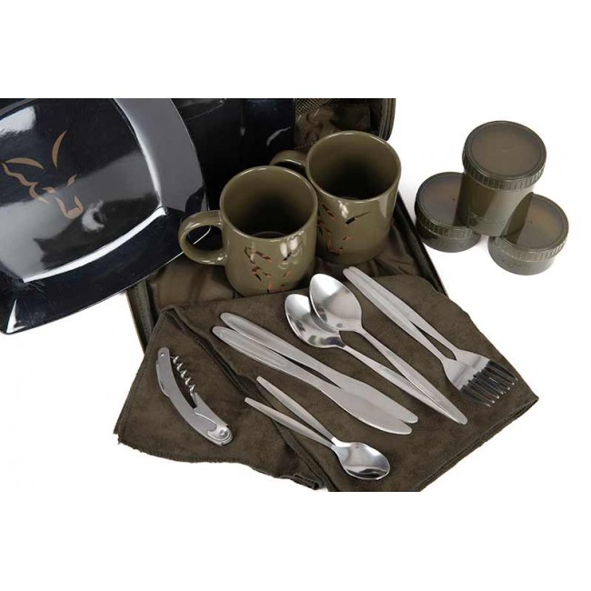 Комплект за хранене FOX CAMOLITE 2 Person Dinner Set | CARPMOJO.com