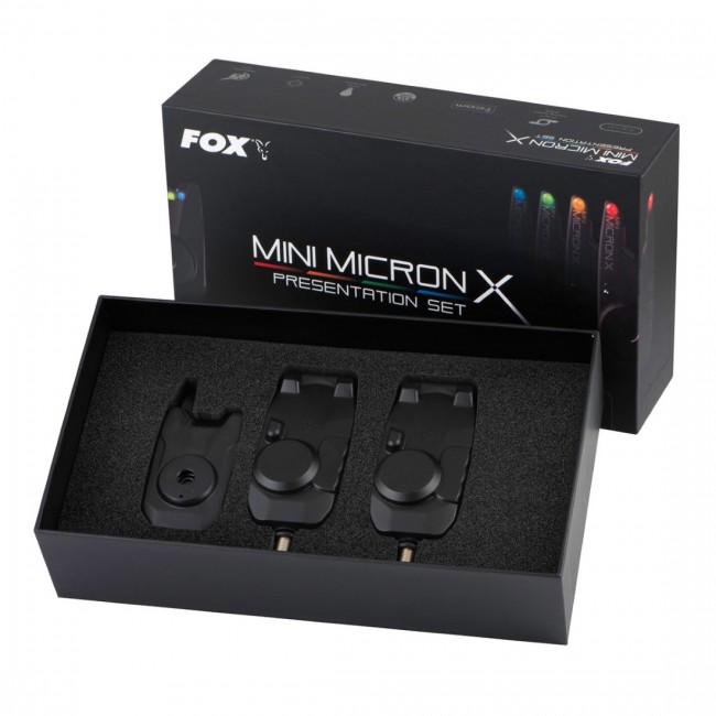 Сигнализатори 2+1 FOX Mini Micron X 2-Rod Set | CARPMOJO.com