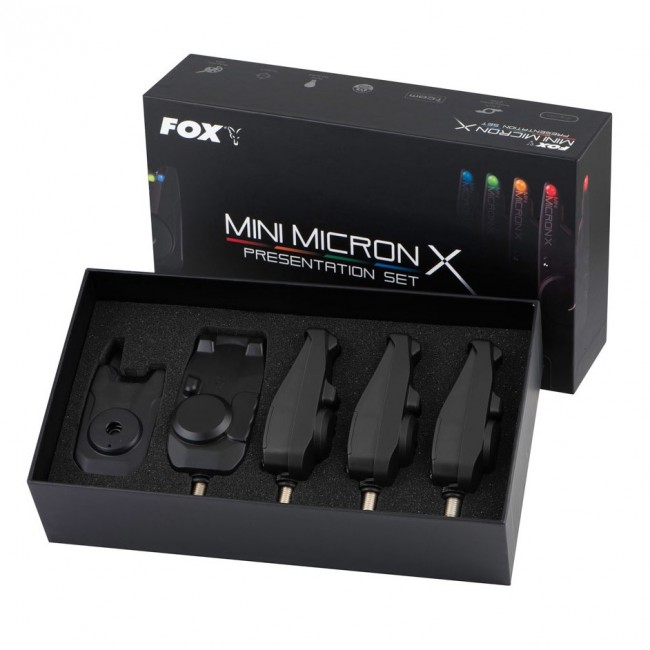 Сигнализатори 4+1 FOX Mini Micron X 4-Rod Set | CARPMOJO.com