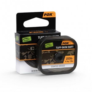 Плетено влакно с покритие FOX Edges Tuff-Skin Soft - 25lb/11.3kg