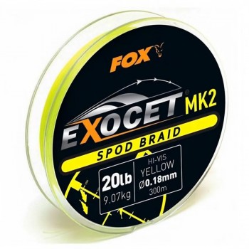 Плетено влакно за спод FOX Exocet MK2 Spod Braid 300m Yellow