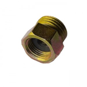 Преходник за газова печка 1/2" Немски стандарт към 3/8" за Български туристически бутилки