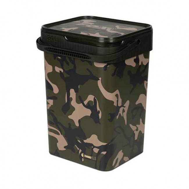 Кофа FOX CAMO BUCKET 24L | CARPMOJO.com