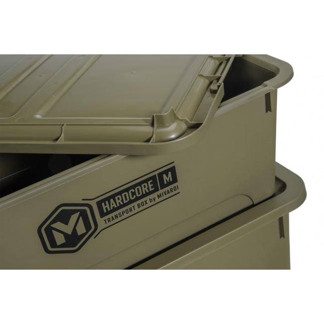 Транспортна кутия MIVARDI Hardcore Transport Box with cover – M | CARPMOJO.com