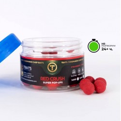 Плуващи топчета T-BAITS RED CRUSH Super Pop Ups ЯГОДА