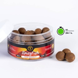 Твърди топчета за стръв T-BAITS Spicy Fish Hard Hookbaits