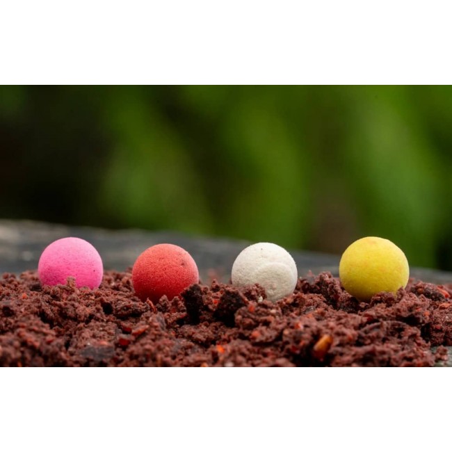 Топчета за стръв OMC Paella Boosted Mini Fluoro Pop-Up 10mm | CARPMOJO.com Топчета за стръв OMC Paella Boosted Mini Fluoro Pop-Up 10mm | CARPMOJO.com