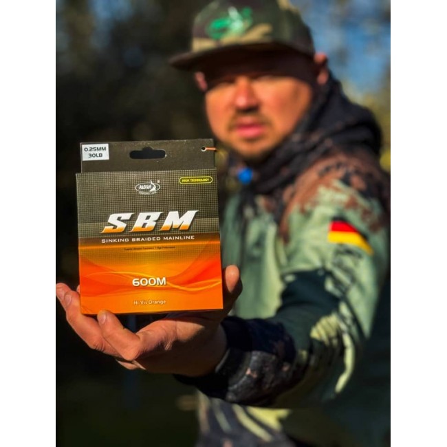 Плетено влакно за основна линия KATRAN SBM Orange, 600m | CARPMOJO.com