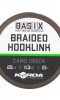 Плетено влакно без покритие KORDA Basix Braided Hooklink 25lb, 10m