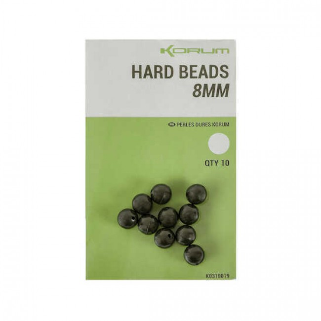 Гумени перли KORUM Hard Beads 8mm | CARPMOJO.com
